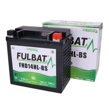 battery Fulbat FHD14HL-BS GEL for Harley Davidson