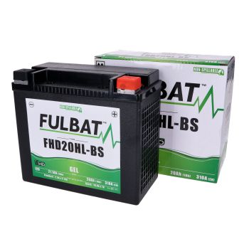 battery Fulbat FHD20HL-BS GEL for Harley Davidson