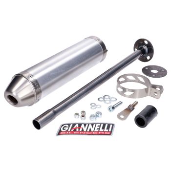 silencer Giannelli Alu for Derbi GPR 50 Nude, Racing 50, Aprilia RS 50