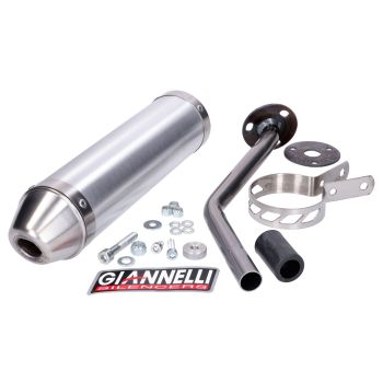 Rear silencer Giannelli aluminum for Rieju MRX, SMX, RRX 50 02/03