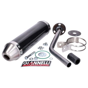 silencer Giannelli carbon for Aprilia RX 50 99/04, MX 50 02/04