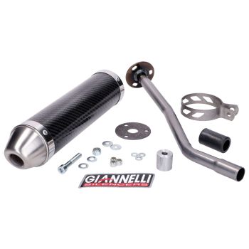 silencer Giannelli carbon for Derbi Senda R 50 99-09, DRD Edition 50 SM 03-07