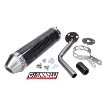muffler Giannelli carbon for HRD Sonic 50 99-03