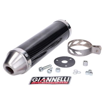 silencer Giannelli carbon for Aprilia RS 50 99-06, Tuono 50 03-06