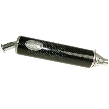exhaust Turbo Kit Bajo RQ chrome for Beta RK6 50 (Beta engine)
