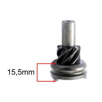 idle shaft gear / kickstart pinion gear 15.5mm for Peugeot