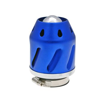 air filter Grenade blue straight version 35/48mm carb connection (adapter)