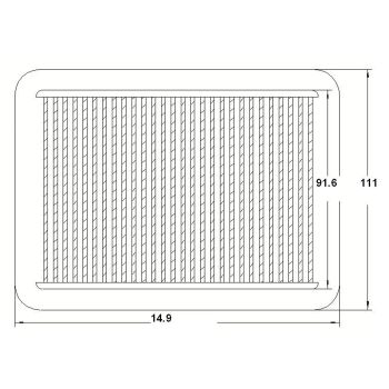 air intake filter for Yamaha T-Max 500 2008-