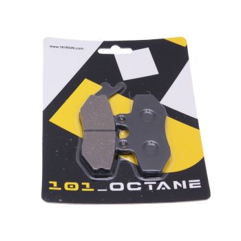 brake pads organic for Aprilia, Gilera, MBK, Yamaha, Derbi, Peugeot, Generic, Rieju = NK430.20