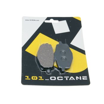 brake pads organic for Yamaha Cygnus 125, TZR, DT, TZR 50 MBK Flame, X-Power 125 = NK430.22