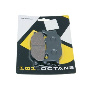 brake pads organic for Italjet Jupiter, Yamaha Majesty, MBK Skyliner