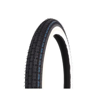 tire Kenda K252 2.25-17 33L TT whitewall / white sidewall