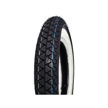 tire Kenda K333 4PR 3.50-10 51J TT whitewall / white sidewall