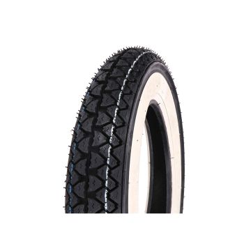 tire Kenda K333 4PR 3.00-10 42J TT whitewall / white sidewall