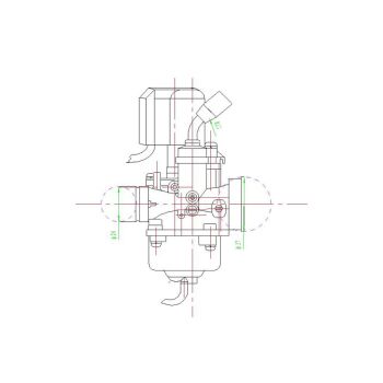 carburetor for Minarelli, CPI, Keeway, Generic, QJ 1E40QMB