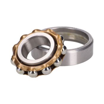 crankshaft ball bearing L17TVP w/ brass cage 17x40x10mm for Puch