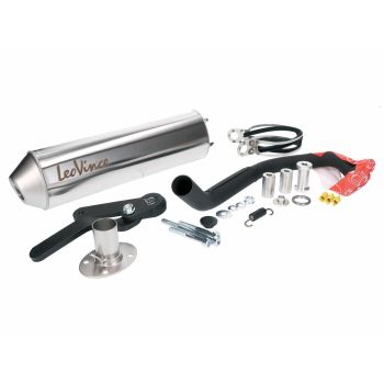 exhaust system LeoVince 4T Racing HM-Titan for 139QMB/QMA