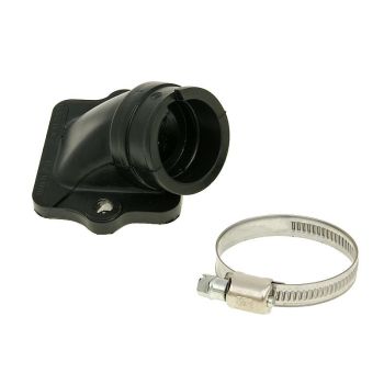 intake manifold Malossi NBR 22mm inner diameter, 28mm carb connection for Piaggio
