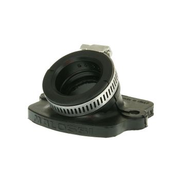 intake manifold Malossi MHR NBR 21mm diameter, 24.5mm carb connection for Piaggio = M.029732B