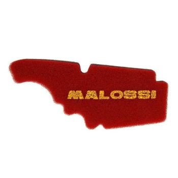 air filter foam Malossi double red sponge for Piaggio, Aprilia, Derbi, Vespa