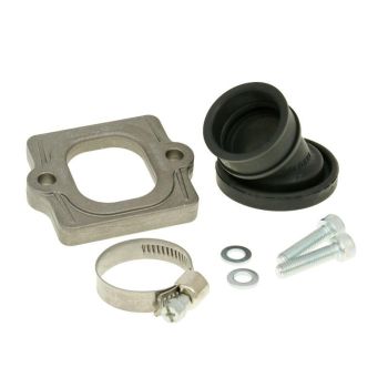 intake manifold Malossi X360 MHR FKM d=22, 28mm carb connection for Piaggio