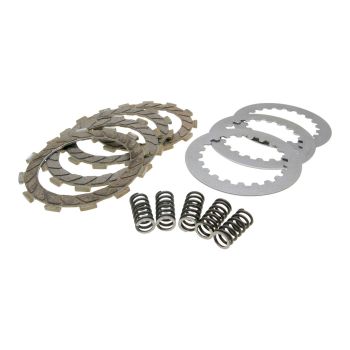 clutch plate kit Malossi reinforced 4-disc clutch for Derbi Senda GPR, Aprilia RS RX SX, Gilera RCR, SMT EBE, EBS, D50B