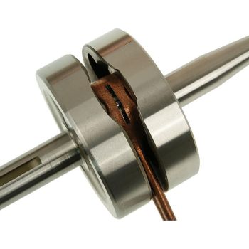 crankshaft Malossi MHR RHQ reinforced high quality for Minarelli AM, Generic, KSR-Moto, Keeway, Motobi, Ride, CPI, 1E40MA, 1E40MB
