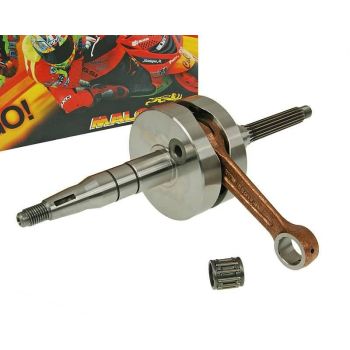 crankshaft Malossi MHR RHQ 85mm conn-rod for 12mm piston pin for Minarelli