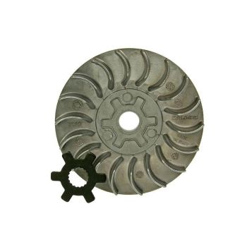 half pulley Malossi MHR Ventilvar incl. star washer for Multivar or original variator for Minarelli