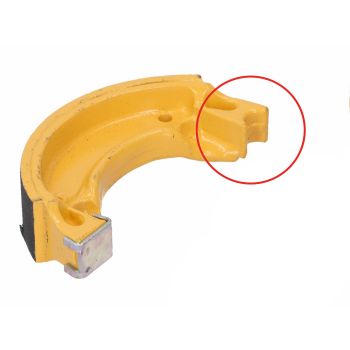 brake shoe set Malossi Brake Power 110x25mm rear for drum brake