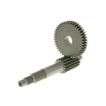 primary transmission gear kit Malossi HTQ 15/42 ratio for Minarelli 100 2-stroke