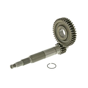 primary transmission gear kit Malossi HTQ 14/39 17.7mm countershaft diameter for Piaggio 1998-