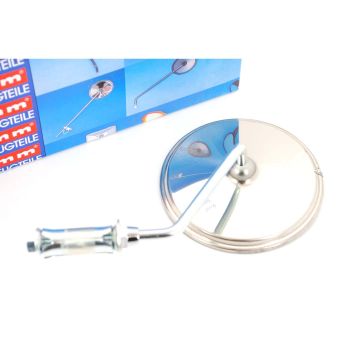 handlebar mirror inside round left boom for moped moped mokick