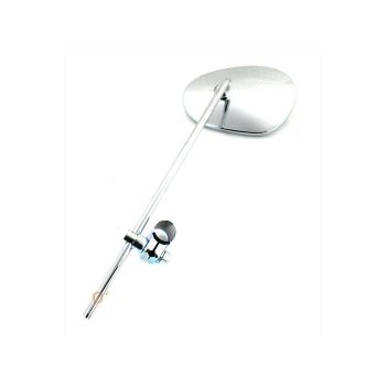 Motorcycle universal kidney chrome mirror boom left