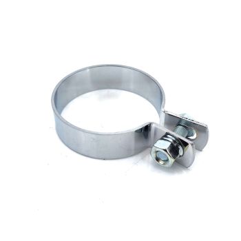 exhaust clamp 60mm chrome for moped moped mokick