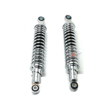 suspension struts 310mm chrome for Zündapp GTS C 50 Sport KS