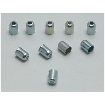 Bowden cable end cap for moped moped