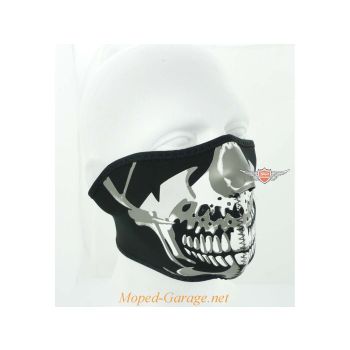 Biker, Mask, ZAN, Chrome Skull, Motorcycle, Mask, Chopper
