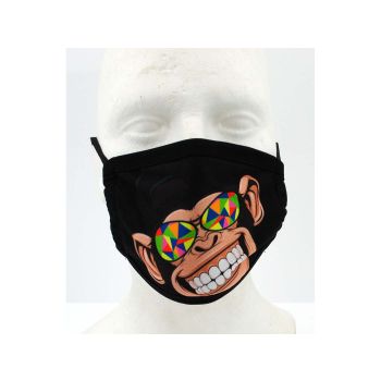 Moped-Garage Monkey children´s protective mask mouthguard microfiber washable