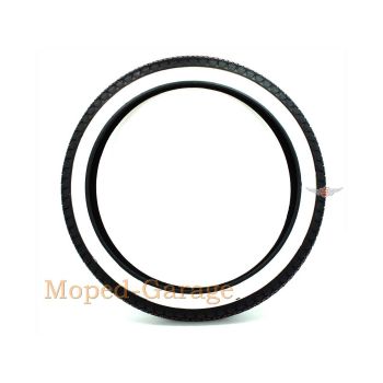 Tires Mitas 2 1/4x 16 inch whitewall for Puch Maxi moped moped mokick