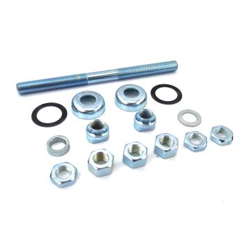 Axle front wheel complete for Puch Maxi