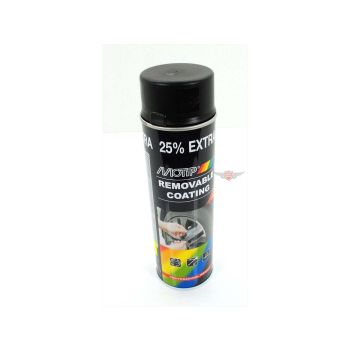 Moped Motip color spray can spray can black peelable 500ml