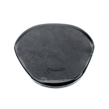 Saddle cover Denfeld rubber black 280x250mm for Zündapp Bergsteiger, Miele, DKW