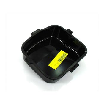Black plastic tool box for Piaggio Vespa Boxer