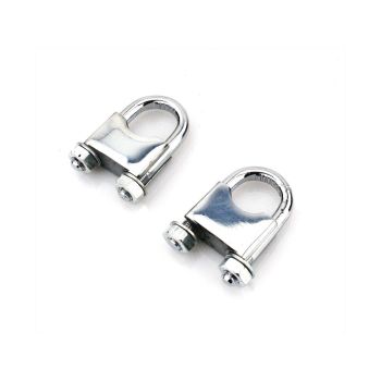 Handlebar bracket set polished for Kreidler Florett Mustang Cross