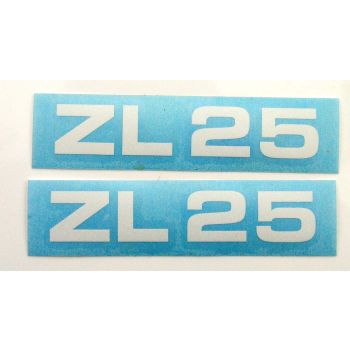 Sticker set white decor lettering Germany