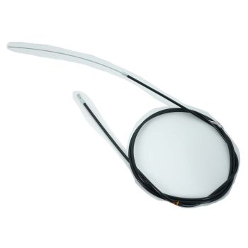 Old clutch cable with roller nipple for Piaggio Vespa PK 50 scooter