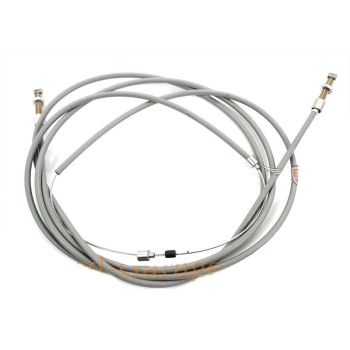Shift cable ready for installation for Gritzner de Luxe, gray