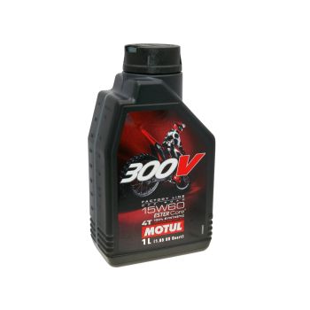 Motul engine oil 4-stroke 4T 15W60 300V Factory Line Road Racing 1 Liter