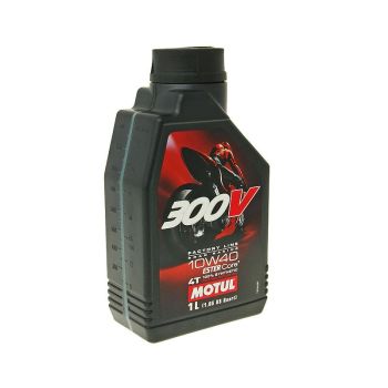 Motul engine oil 4-stroke 4T 10W40 300V Factory Line Road Racing 1 Liter